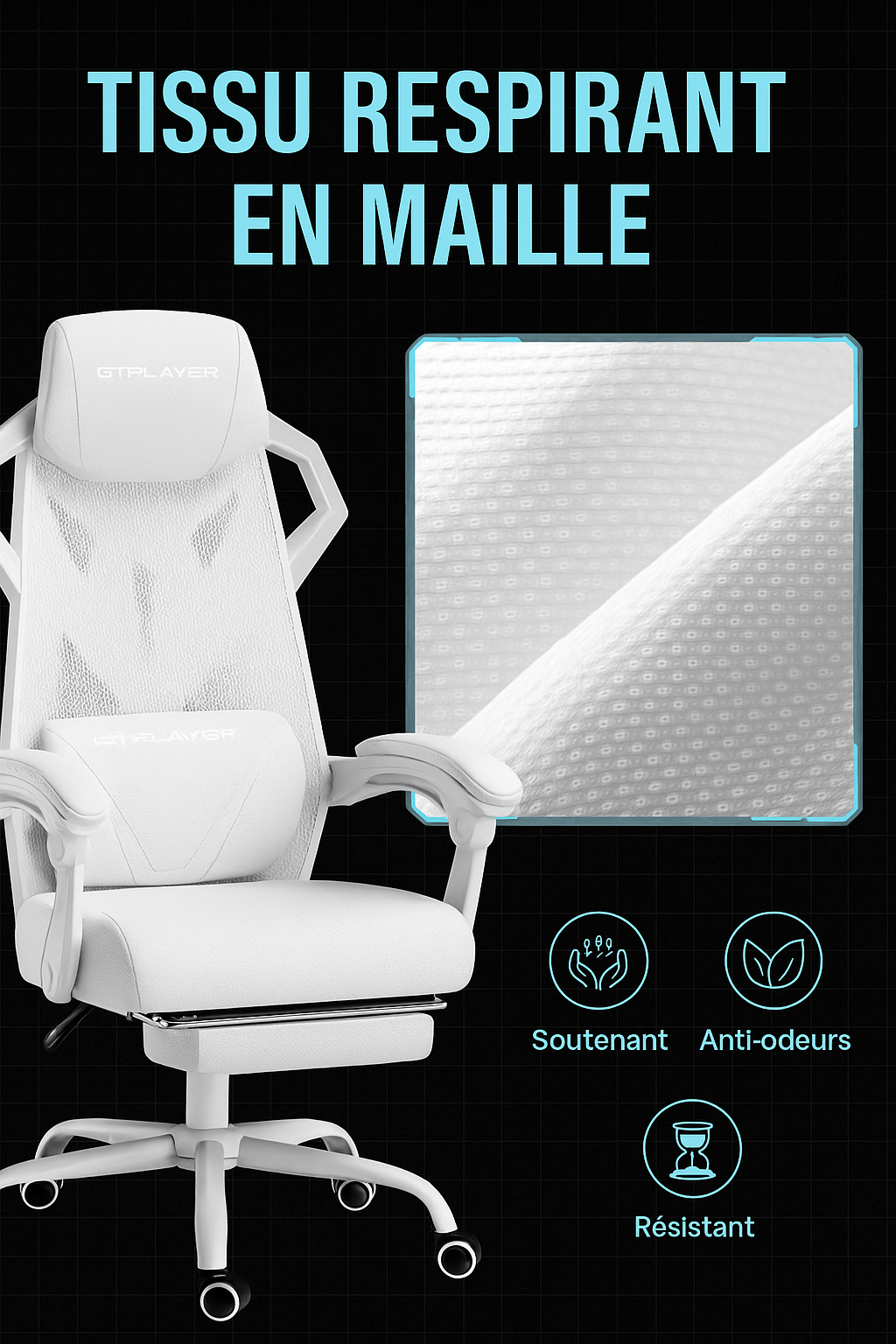 Chaise de bureau ergonomique G1
